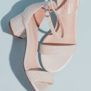 DB Studio Pearl Low Block Heel Sandals